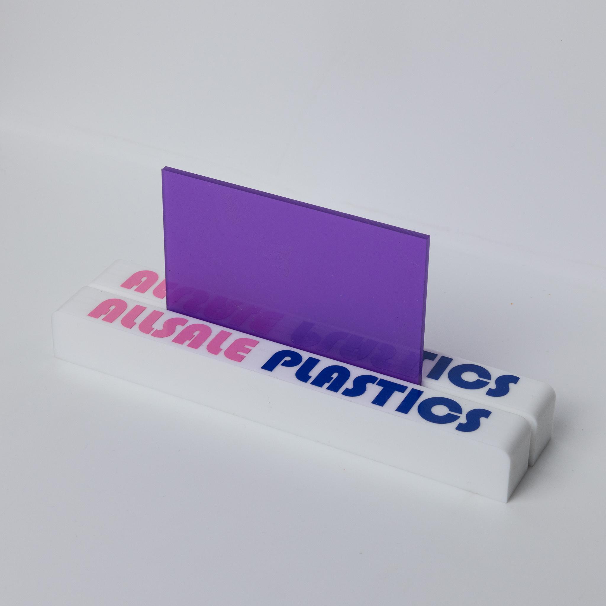 Purple Solid Acrylic